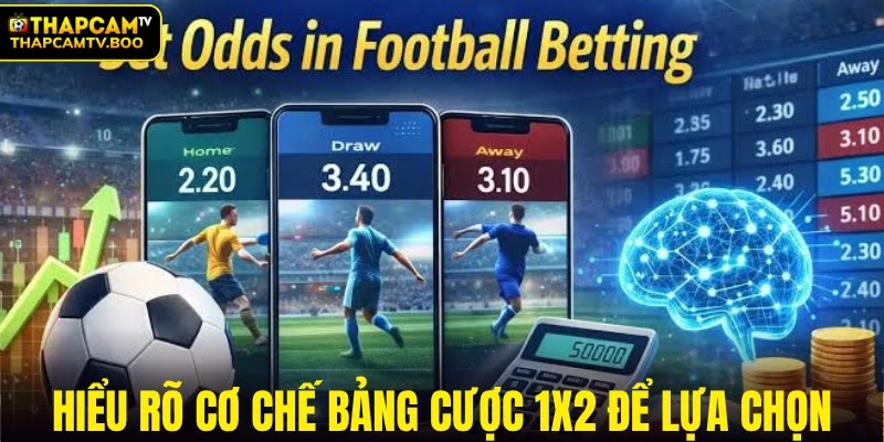 Hiểu rõ cơ chế bảng cược 1x2 để lựa chọn