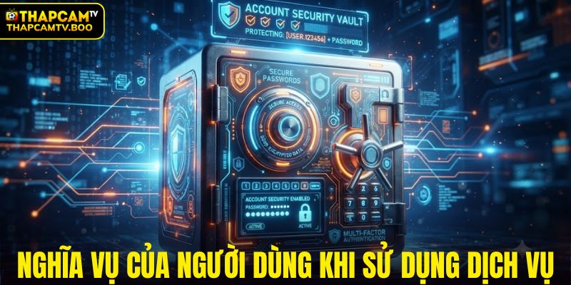 Nghĩa vụ của người dùng khi sử dụng THAPCAMTV
